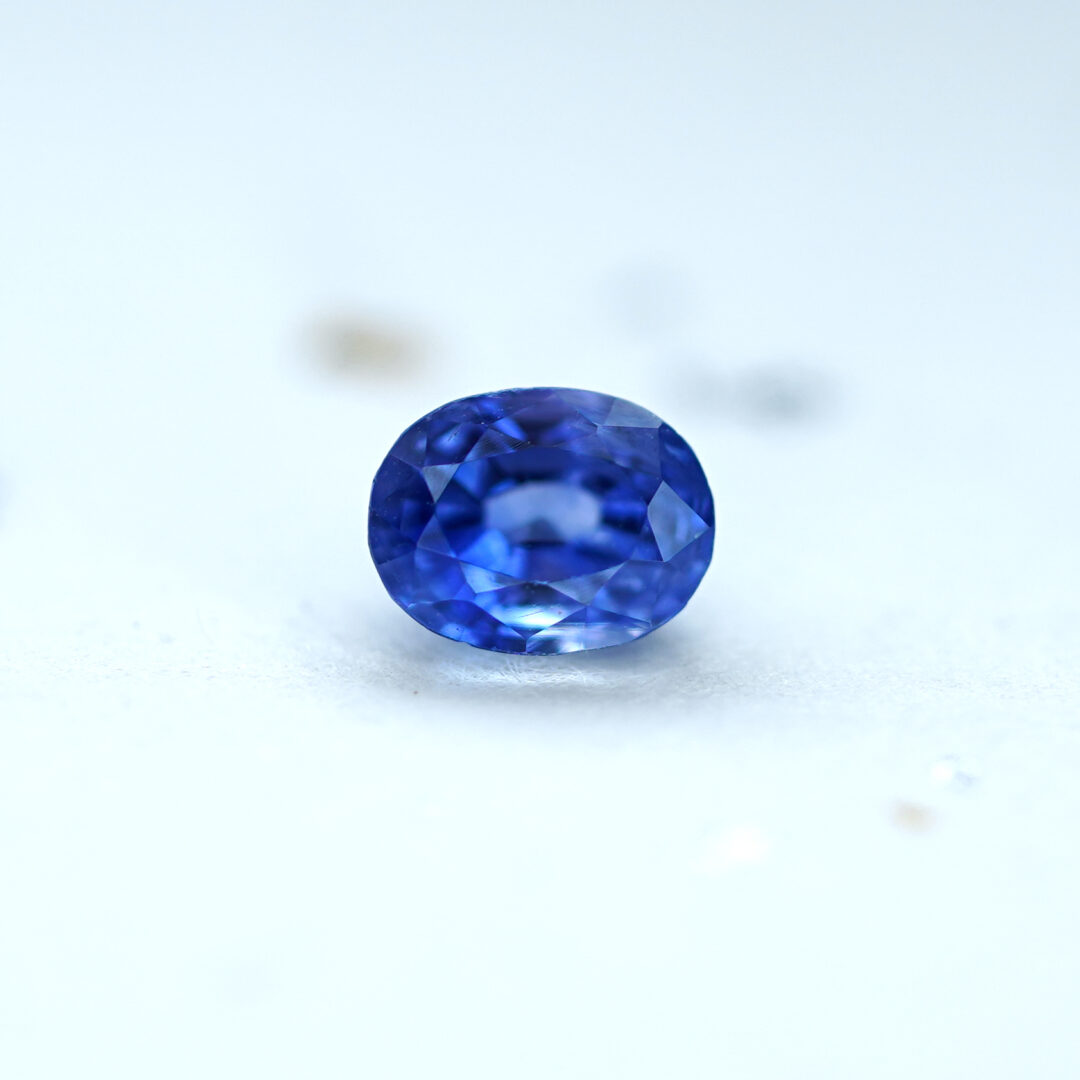 非加熱ブルーサファイア 0.560ct カシミール産 GIA - 画像 (2)