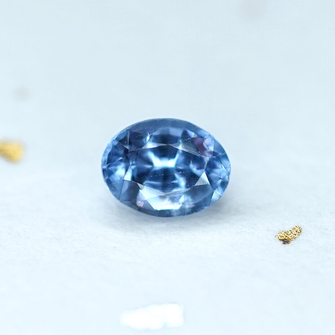 ブルーコーネルピン 0.420ct タンザニア産 - 画像 (2)
