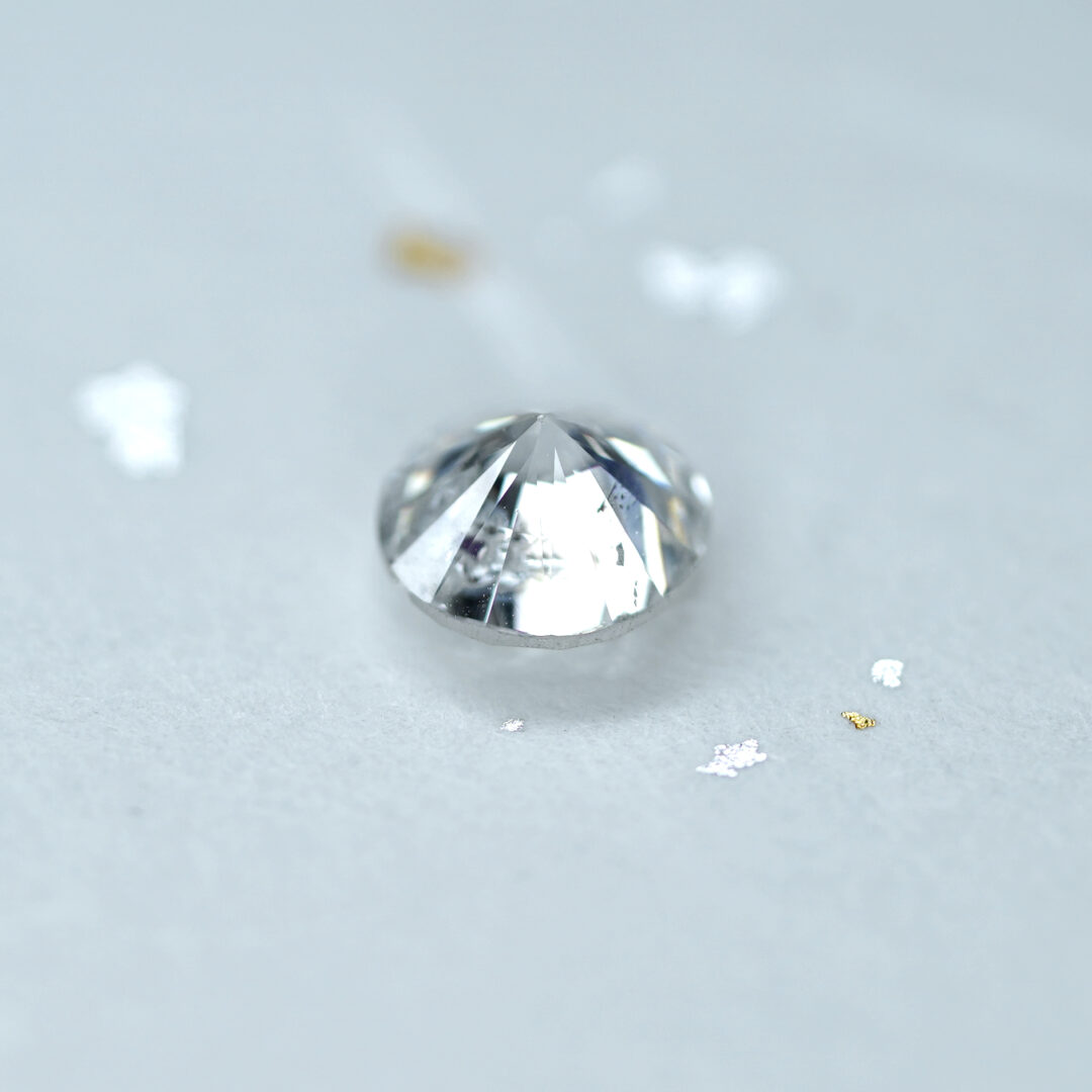 天然ガーネットインダイヤモンド 1.124ct CGL - 画像 (4)
