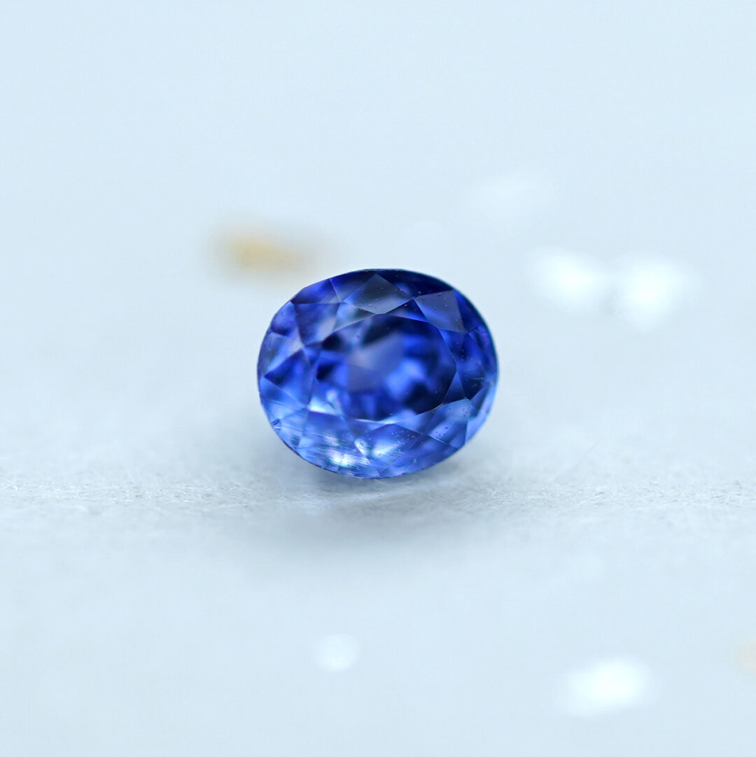 非加熱ブルーサファイア 0.380ct カシミール産 GIA - 画像 (5)