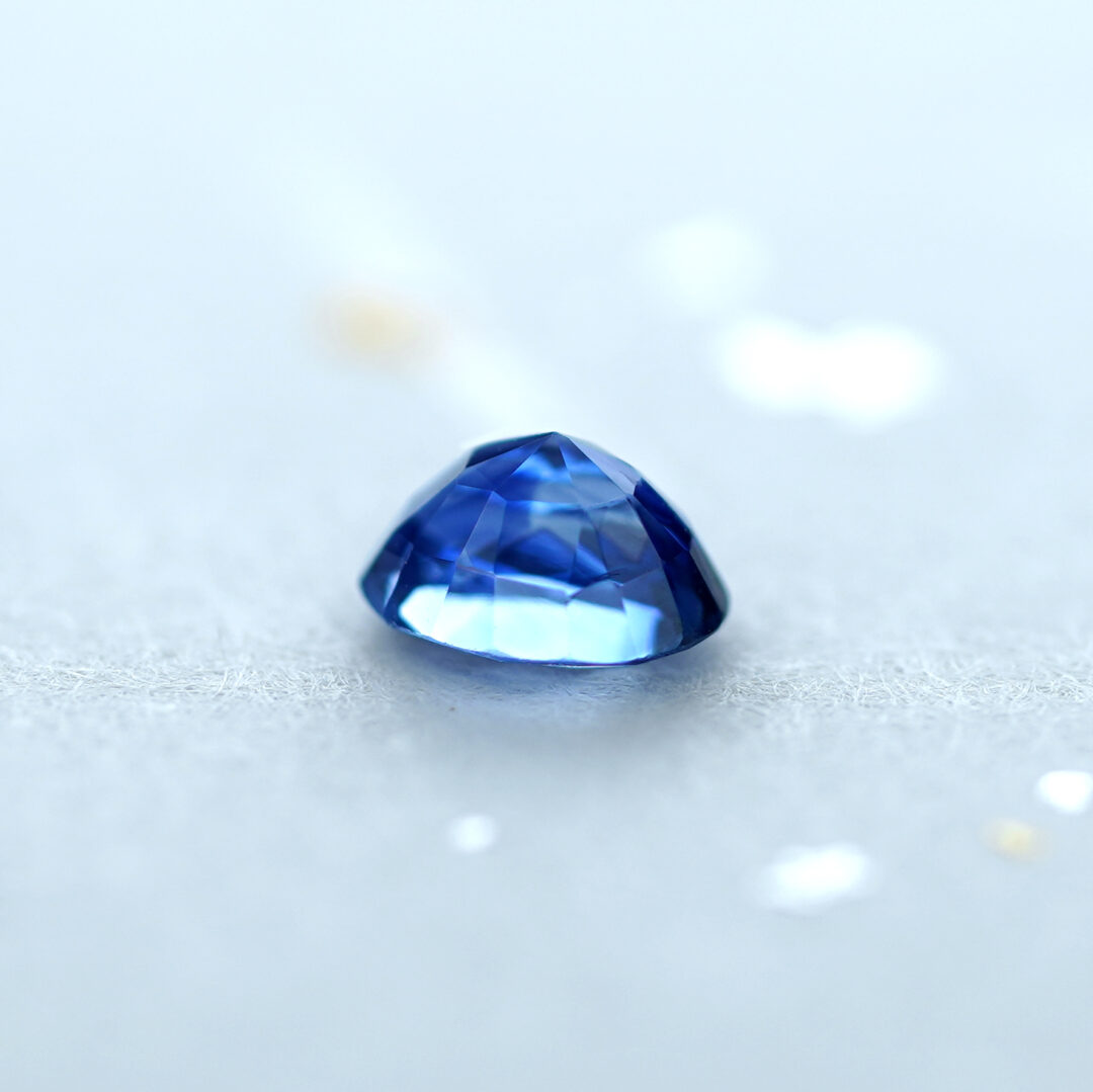 非加熱ブルーサファイア 0.370ct カシミール産 GIA - 画像 (5)