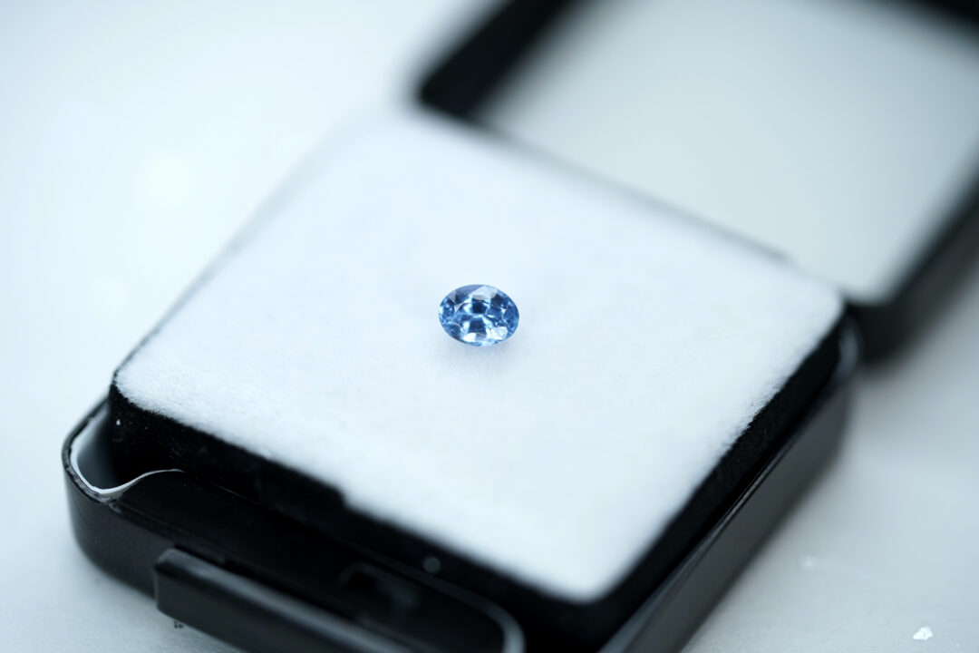 ブルーコーネルピン 0.420ct タンザニア産 - 画像 (5)