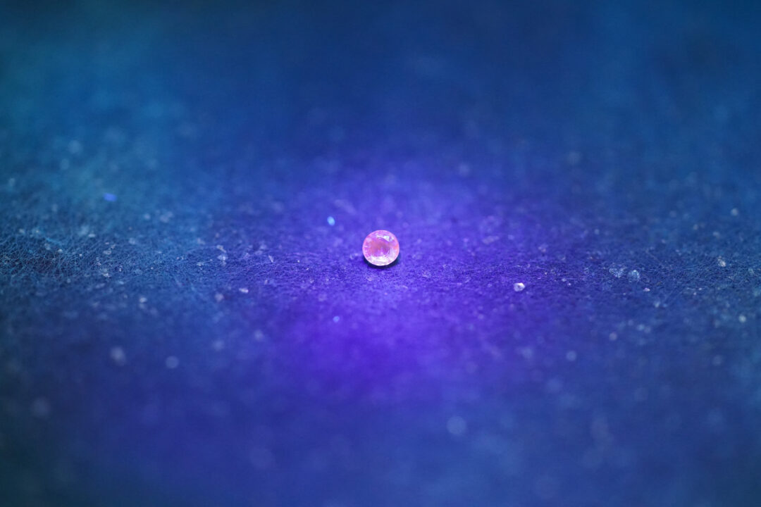 アウイナイト 0.146ct ドイツ・アイフェル産 CGL - 画像 (6)