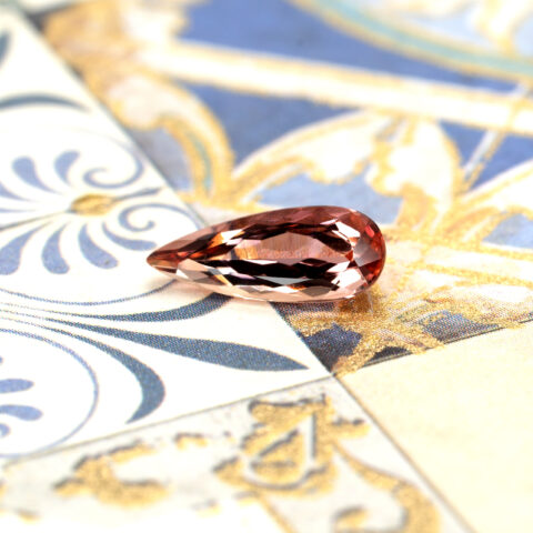 非加熱インペリアルトパーズ 1.586ct ブラジル産 CGL