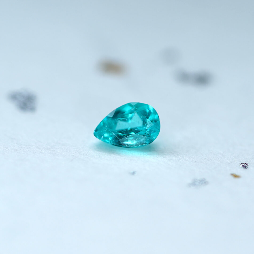 パライバトルマリン 0.190ct ブラジル産 GIA - 画像 (2)