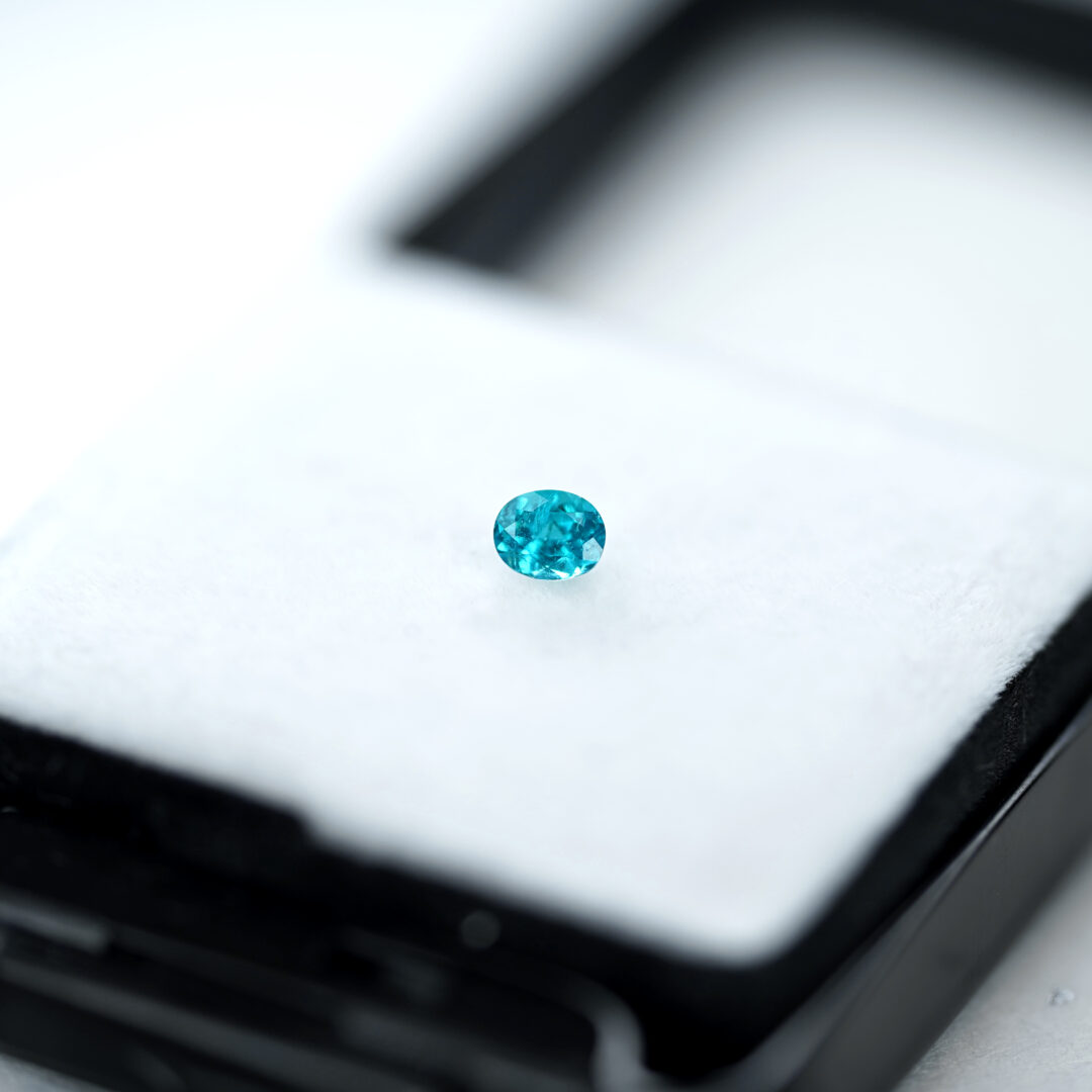 パライバトルマリン 0.242ct ブラジル産  CuO3.75% CGL - 画像 (5)