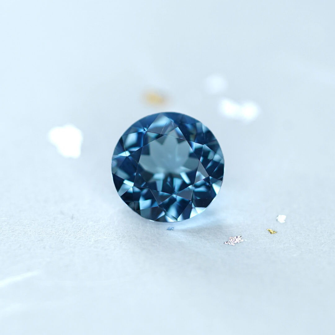 非加熱アクアマリン 1.284ct ブラジル・タトゥー鉱山産 JGGL - 画像 (2)