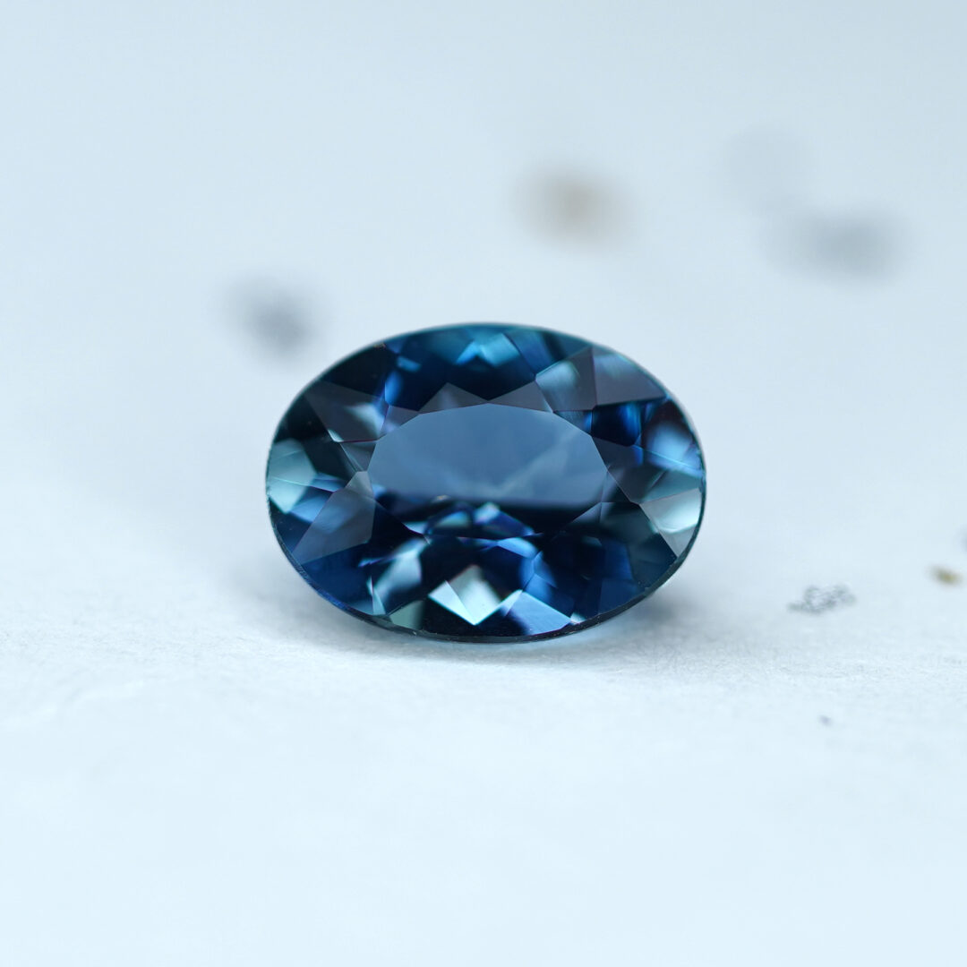 非加熱アクアマリン 1.298ct ブラジル・タトゥー鉱山産 JGGL - 画像 (2)