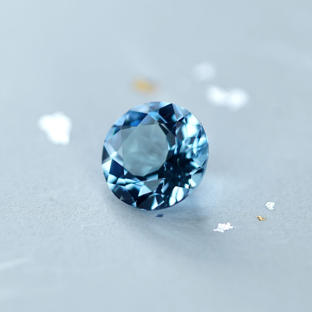 非加熱アクアマリン 1.284ct ブラジル・タトゥー鉱山産 JGGL - 画像 (3)