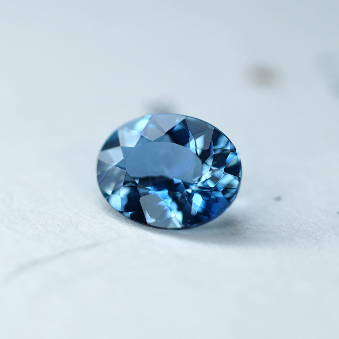 非加熱アクアマリン 1.398ct ブラジル・タトゥー鉱山産 JGGL - 画像 (3)