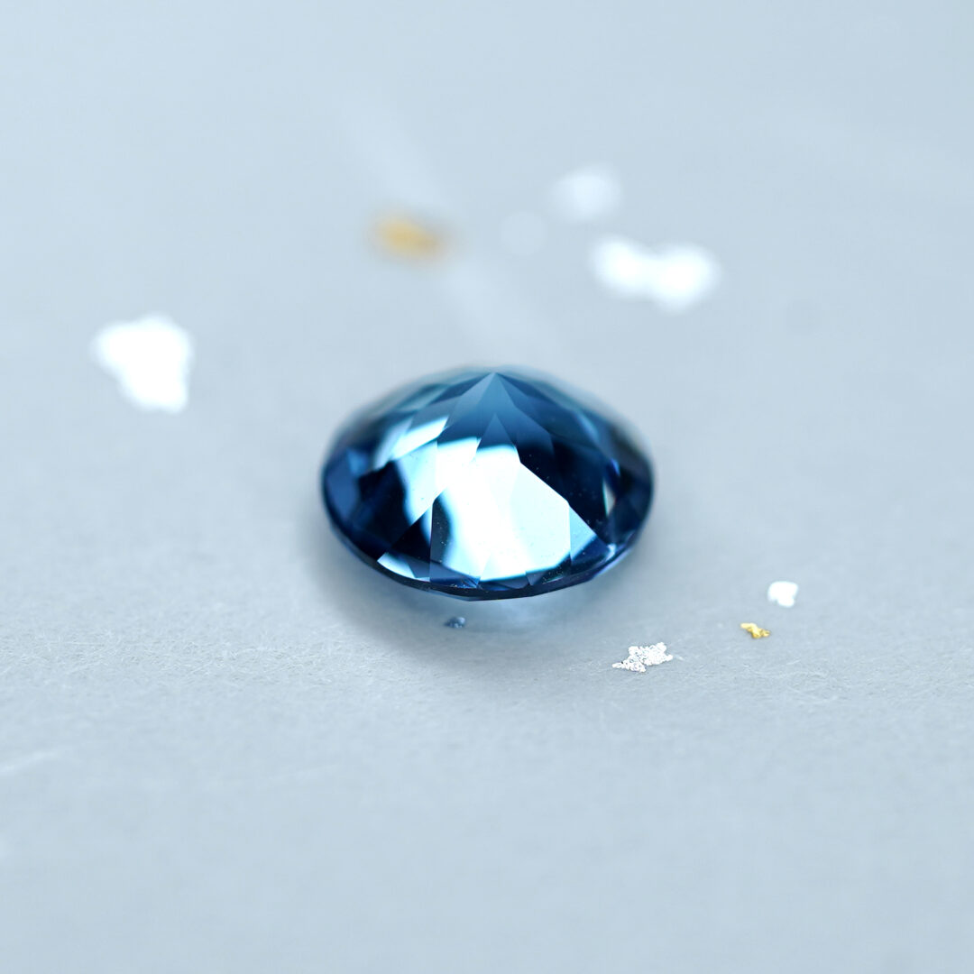 非加熱アクアマリン 1.284ct ブラジル・タトゥー鉱山産 JGGL - 画像 (4)