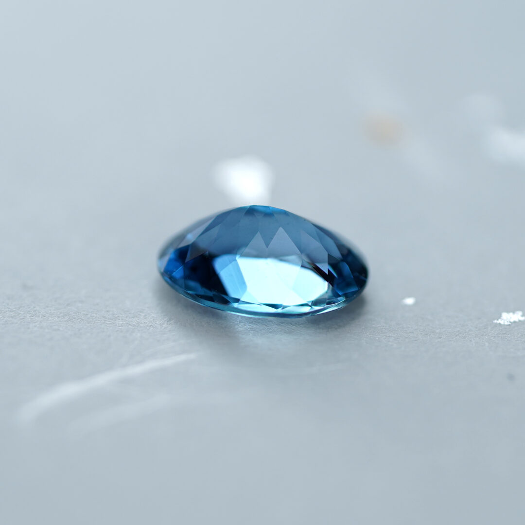 非加熱アクアマリン 1.298ct ブラジル・タトゥー鉱山産 JGGL - 画像 (4)