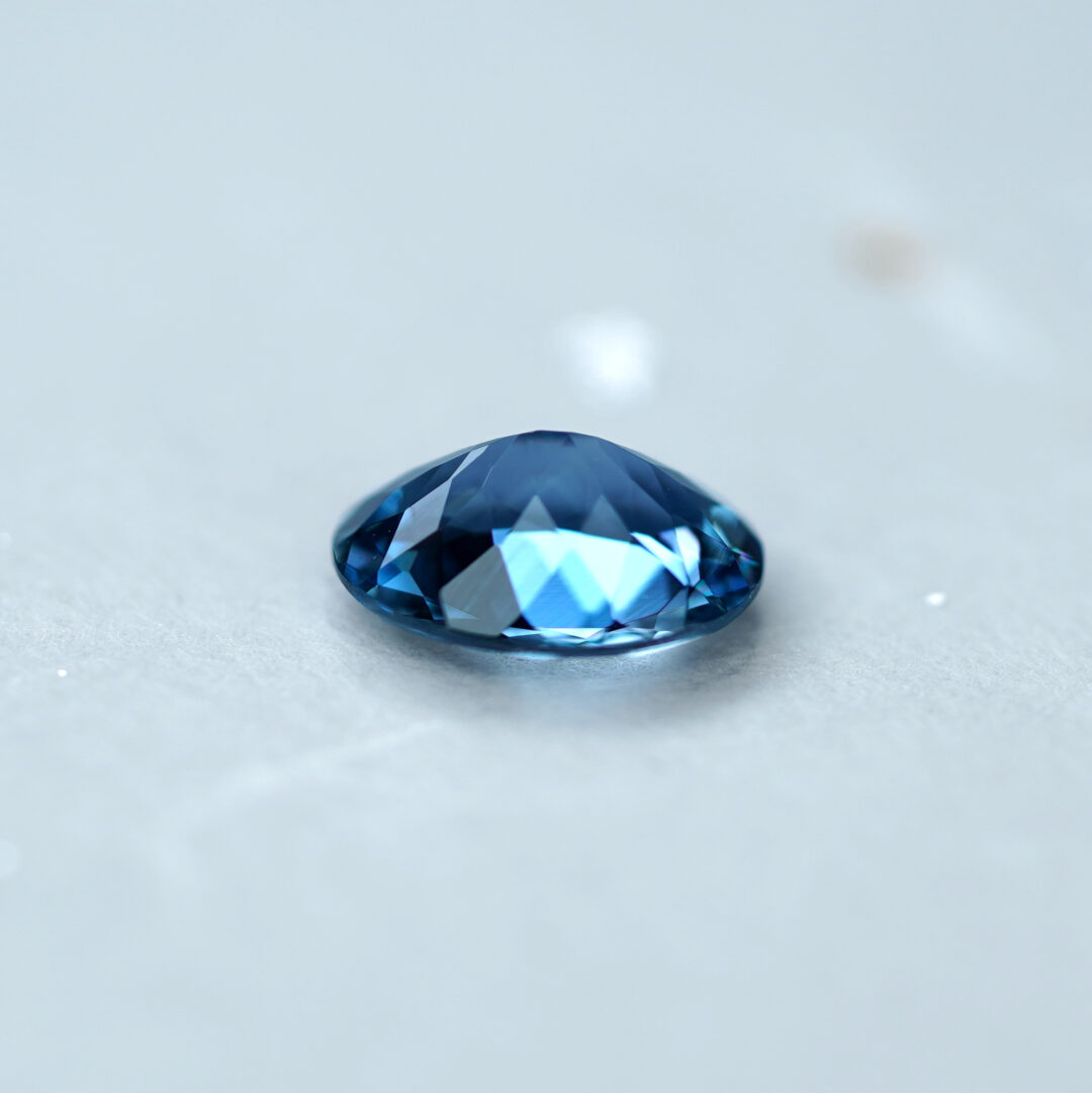 非加熱アクアマリン 1.398ct ブラジル・タトゥー鉱山産 JGGL - 画像 (4)