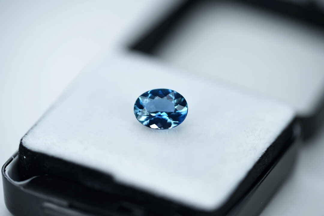 非加熱アクアマリン 1.398ct ブラジル・タトゥー鉱山産 JGGL - 画像 (5)