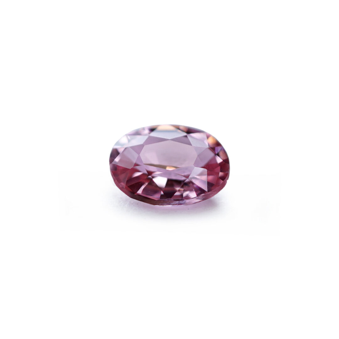非加熱パパラチアサファイア 0.507ct マダガスカル産 DGL
