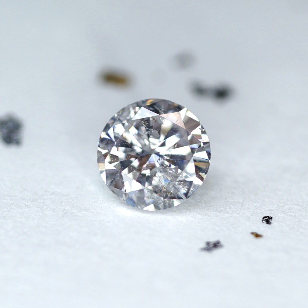天然ピンクダイヤモンド Very Light Pink 0.880ct Type2a CGL - 画像 (2)