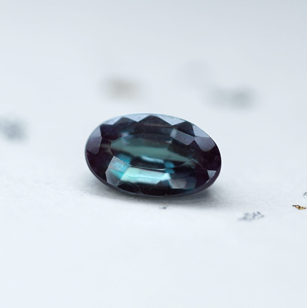 アレキサンドライト 0.82ct ロシア産 GIA - 画像 (2)
