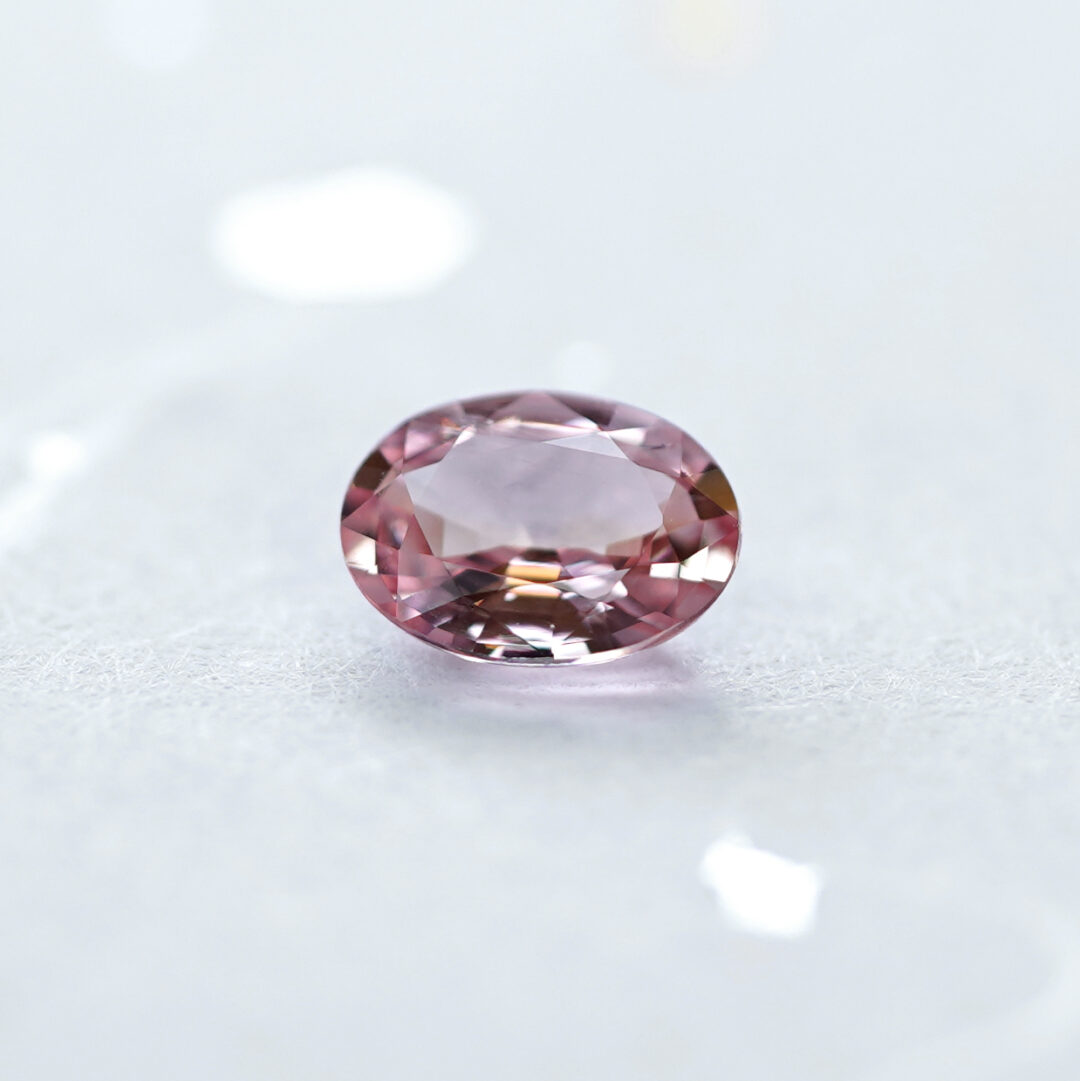 パパラチアサファイア 0.433ct マダガスカル産 CGL - 画像 (2)