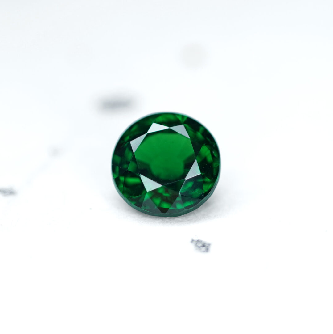 ツァボライト グリーングロッシュラーガーネット 1.651ct CGL - 画像 (2)