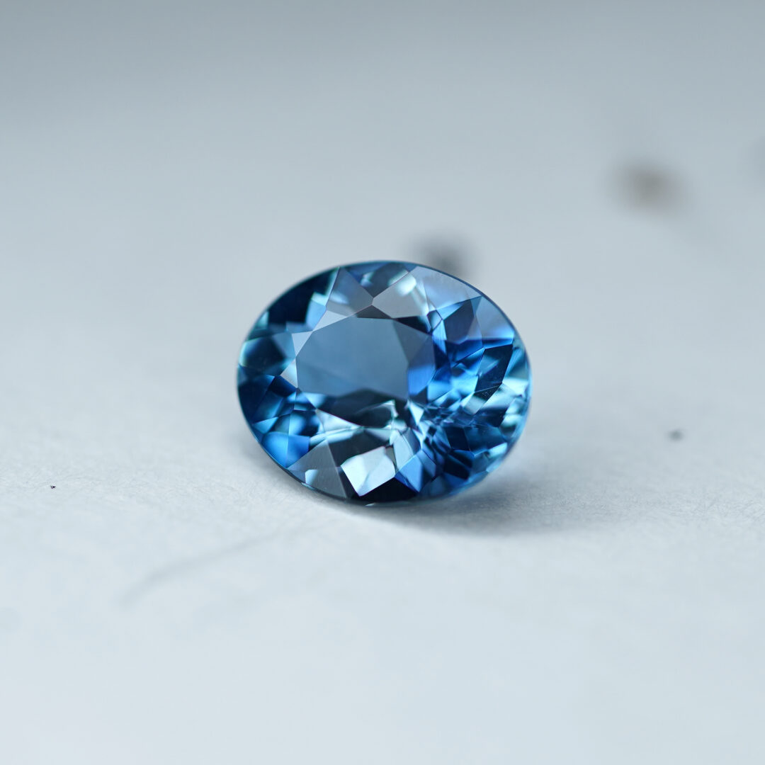 非加熱アクアマリン 1.602ct ブラジル・タトゥー鉱山産 JGGL - 画像 (3)