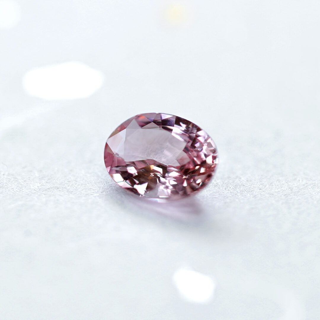パパラチアサファイア 0.433ct マダガスカル産 CGL - 画像 (3)