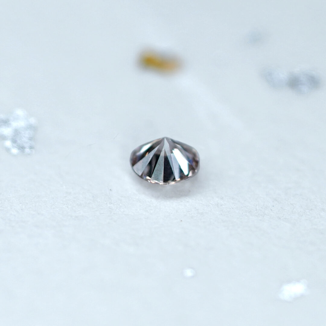 ピンクダイヤモンド 0.092ct アーガイル産 PCE アーガイル鉱山産地証明書 CGL - 画像 (4)