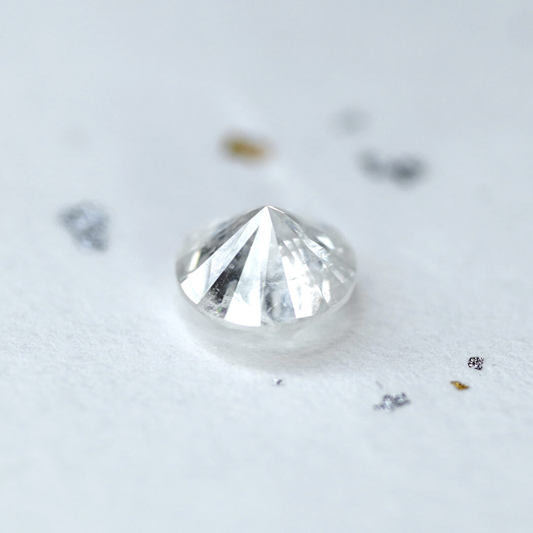 天然ホワイトダイヤモンド Fancy White 1.250ct GIA - 画像 (4)