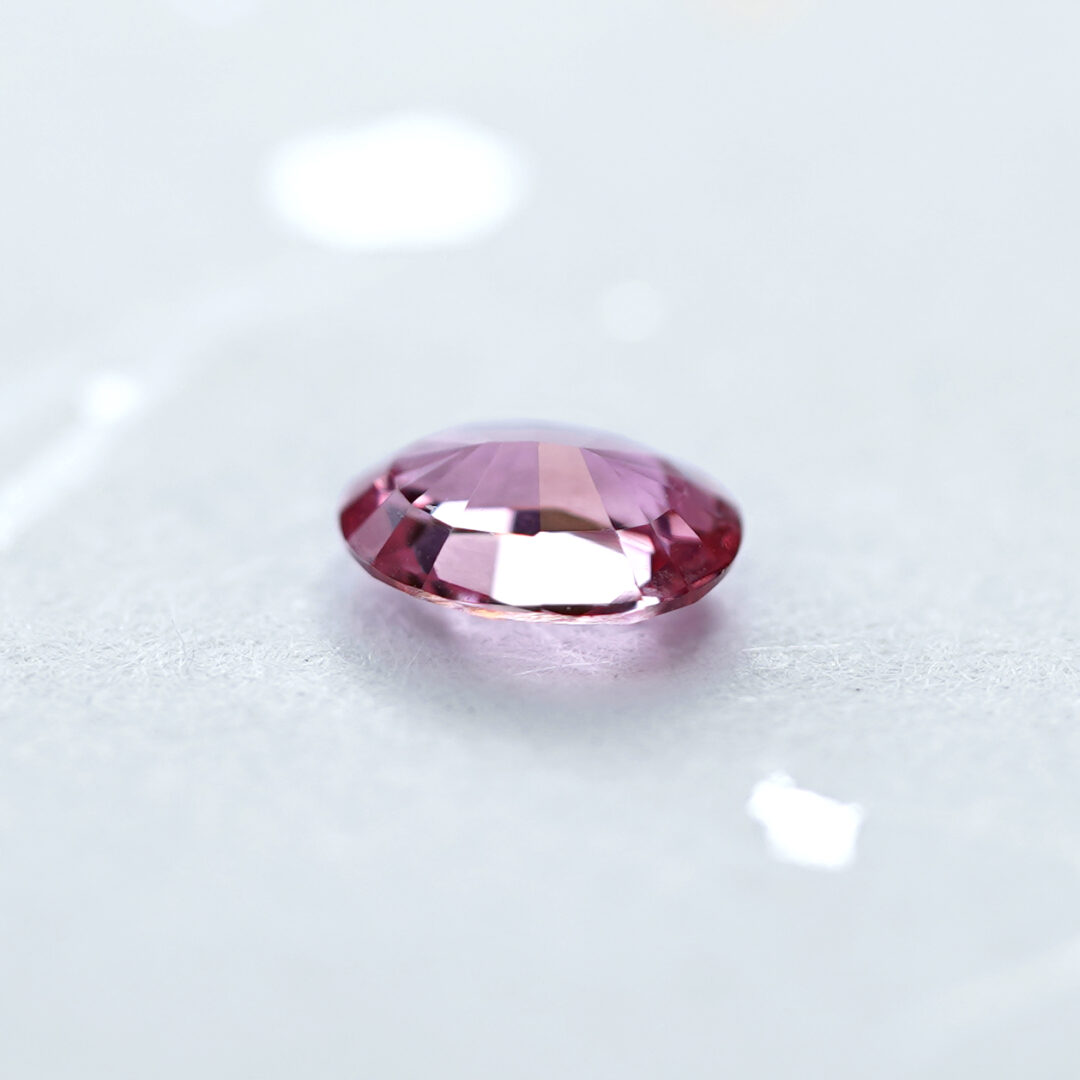 非加熱パパラチアサファイア 0.507ct マダガスカル産 DGL - 画像 (4)