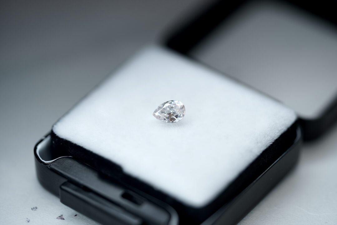 天然ピンクダイヤモンド Very Light Pink 0.444ct Type2a AGT - 画像 (5)