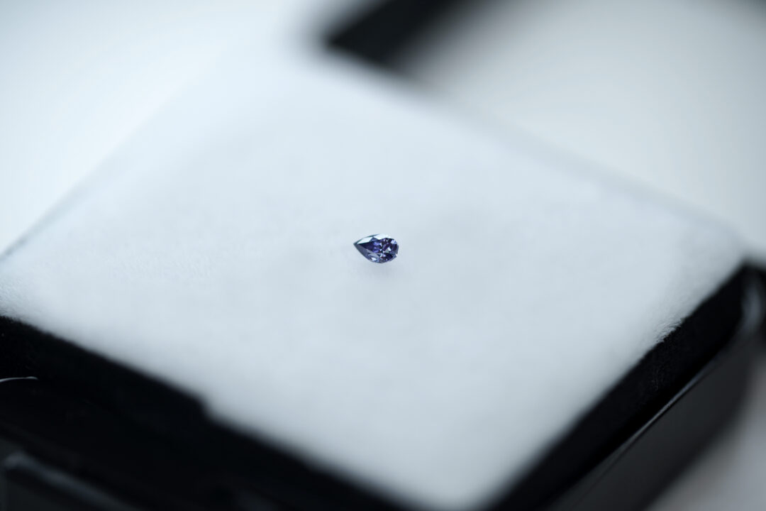 バイオレットダイヤモンド Fancy Deep Violet 0.05ct VS-2 CGL - 画像 (5)