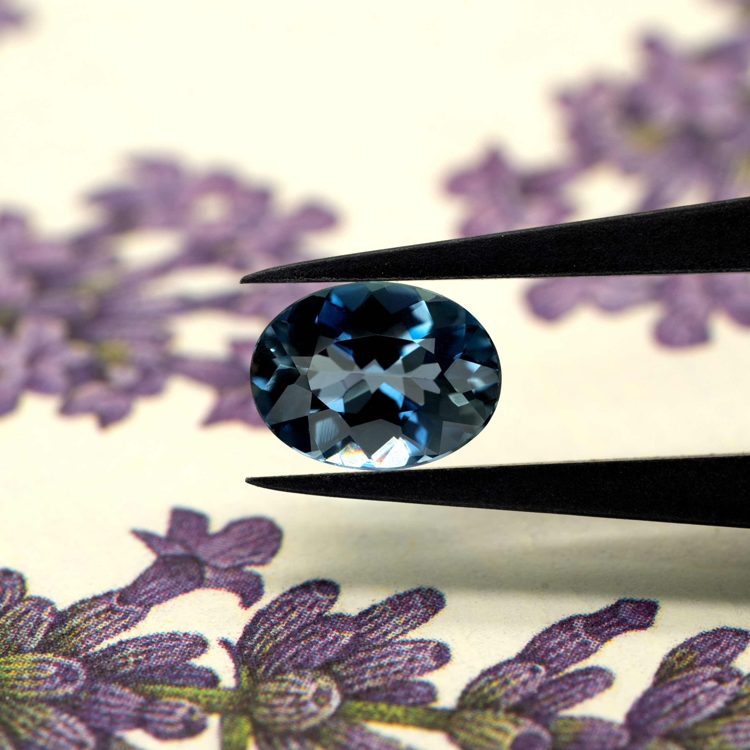 非加熱アクアマリン 1.298ct ブラジル・タトゥー鉱山産 JGGL