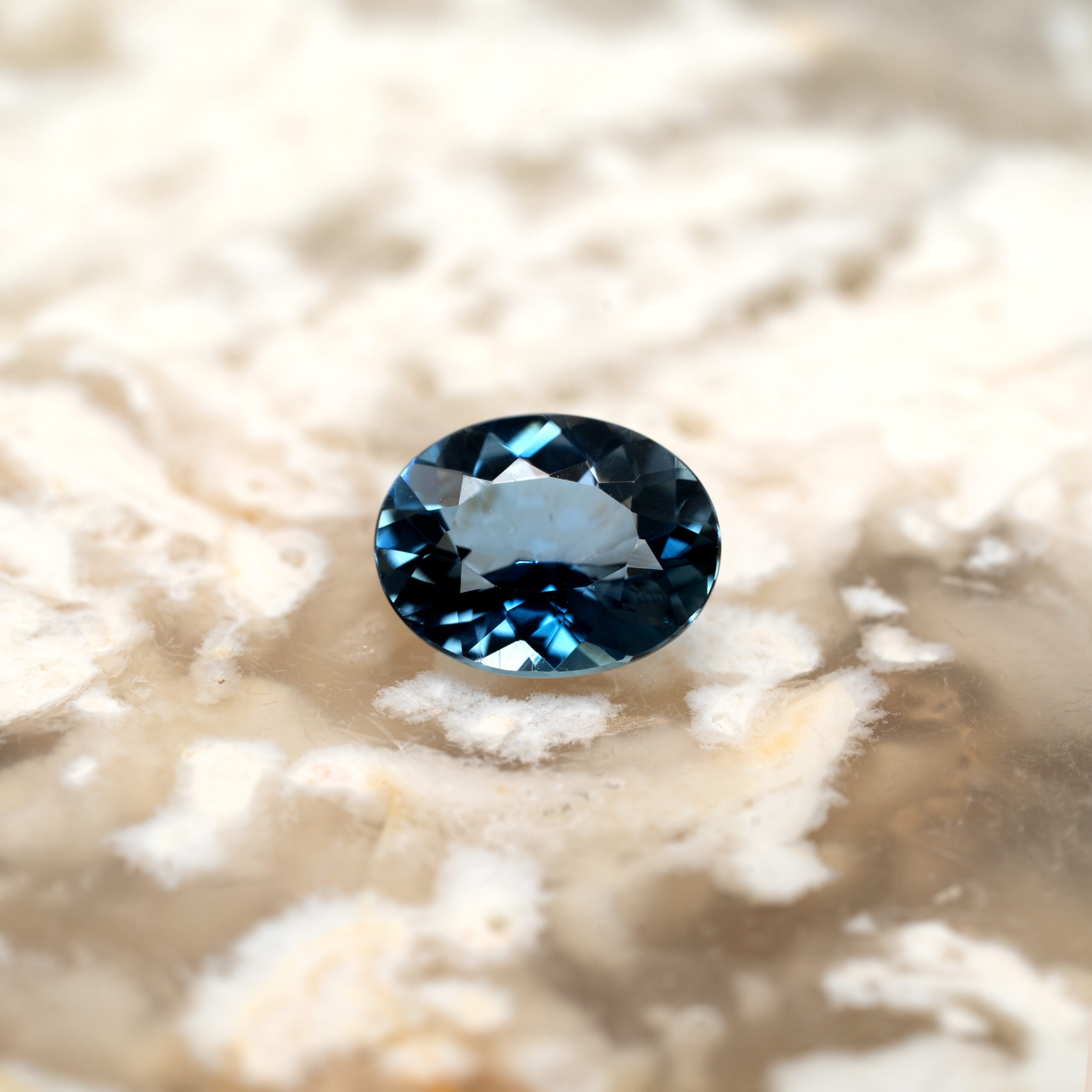 非加熱アクアマリン 1.398ct ブラジル・タトゥー鉱山産 JGGL - 画像 (7)