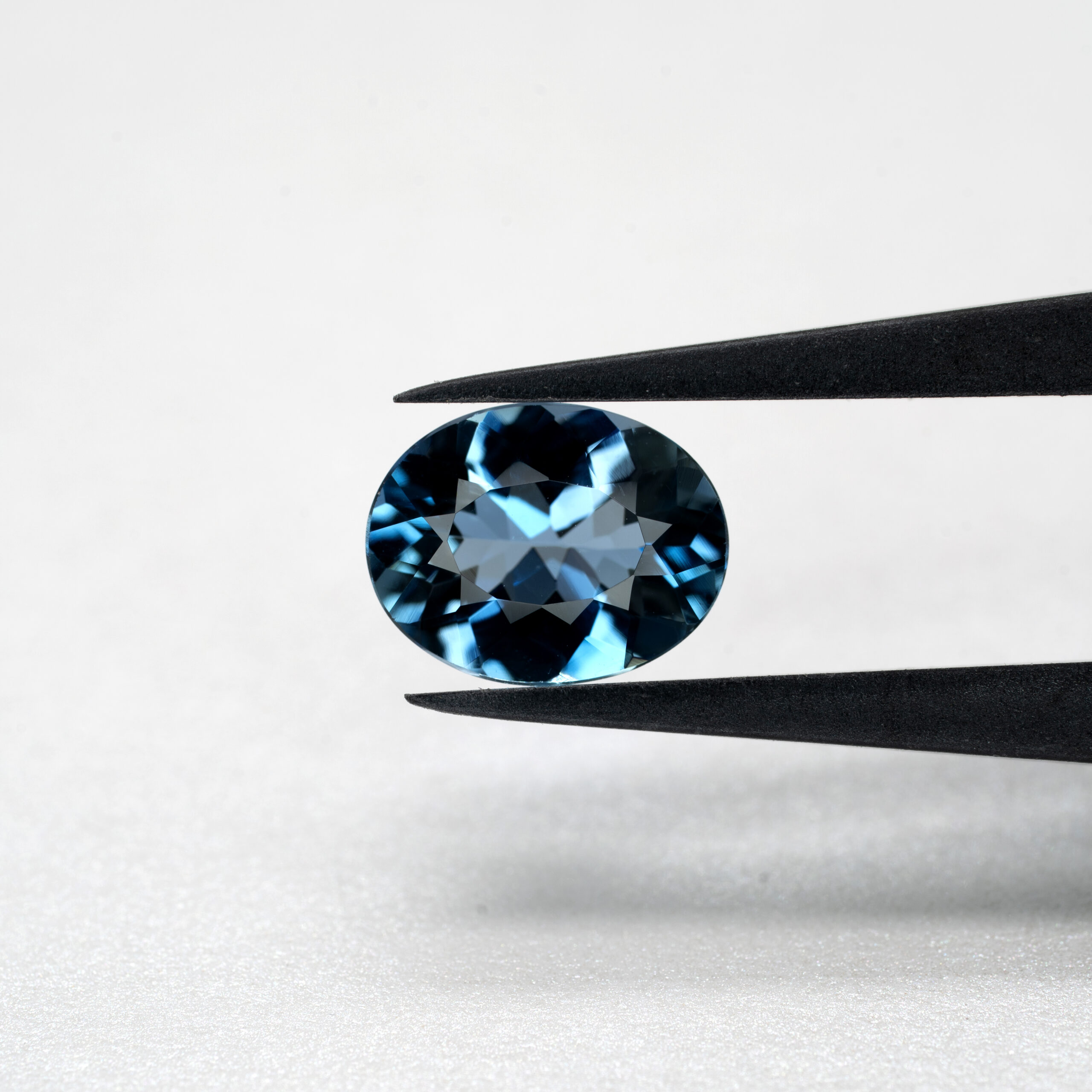 非加熱アクアマリン 1.398ct ブラジル・タトゥー鉱山産 JGGL - 画像 (2)