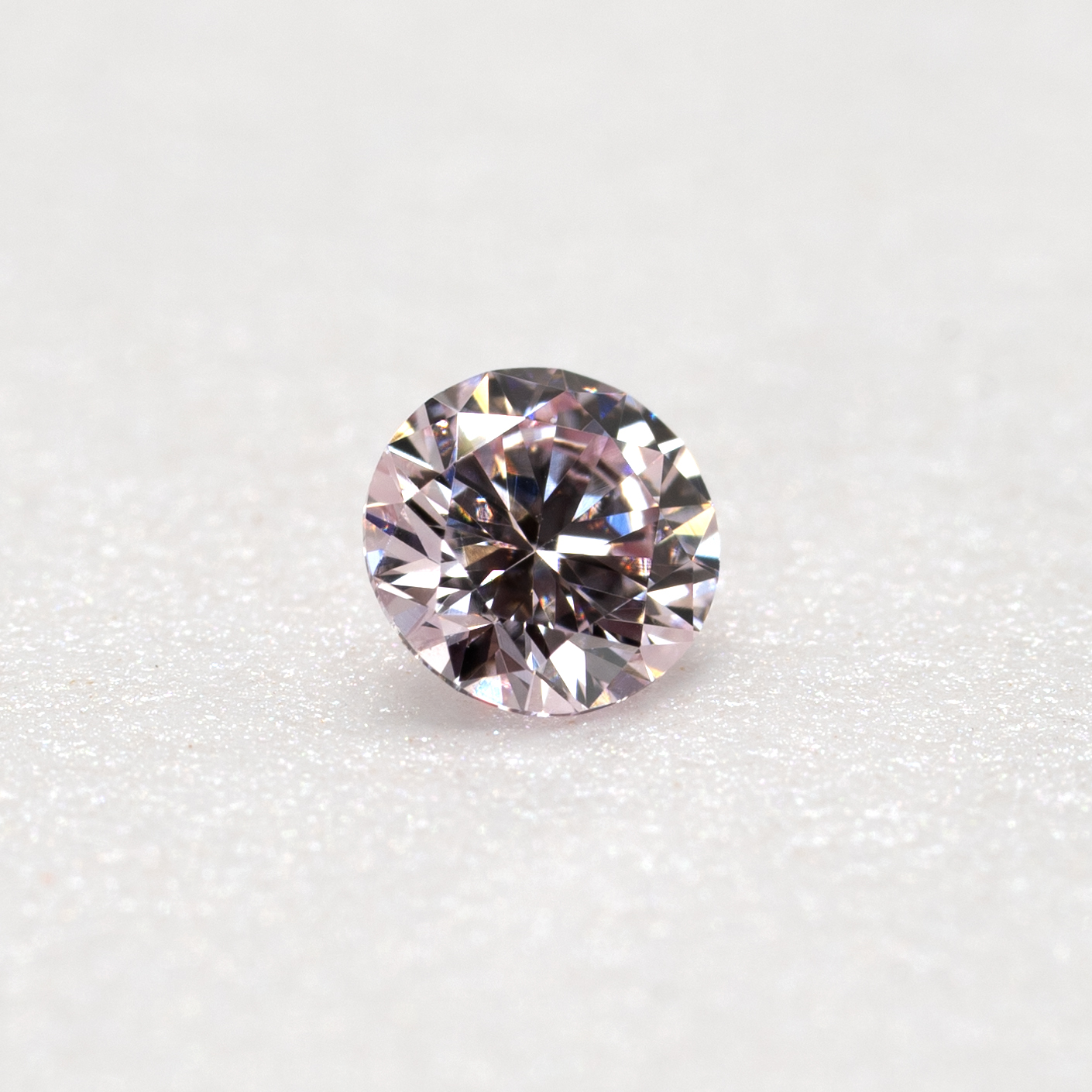 ピンクダイヤモンド 0.097ct アーガイル産 9P アーガイル鉱山産地証明書 CGL - 画像 (4)