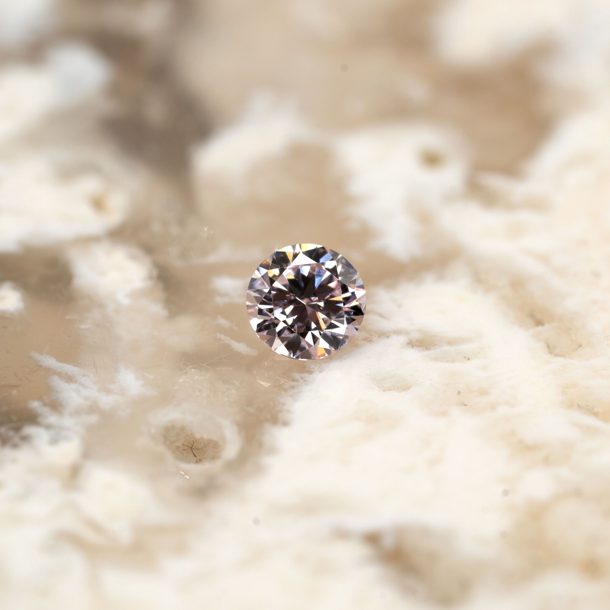 ピンクダイヤモンド 0.097ct アーガイル産 9P アーガイル鉱山産地証明書 CGL - 画像 (7)