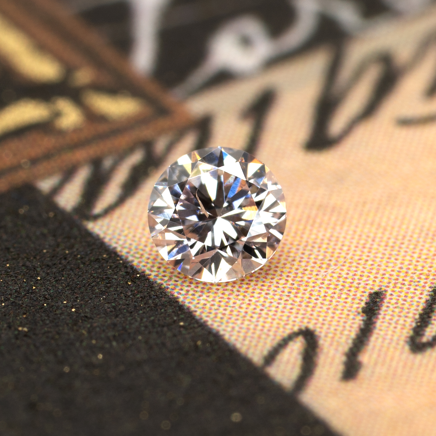 ピンクダイヤモンド 0.094ct アーガイル産 PCE アーガイル鉱山産地証明書 CGL