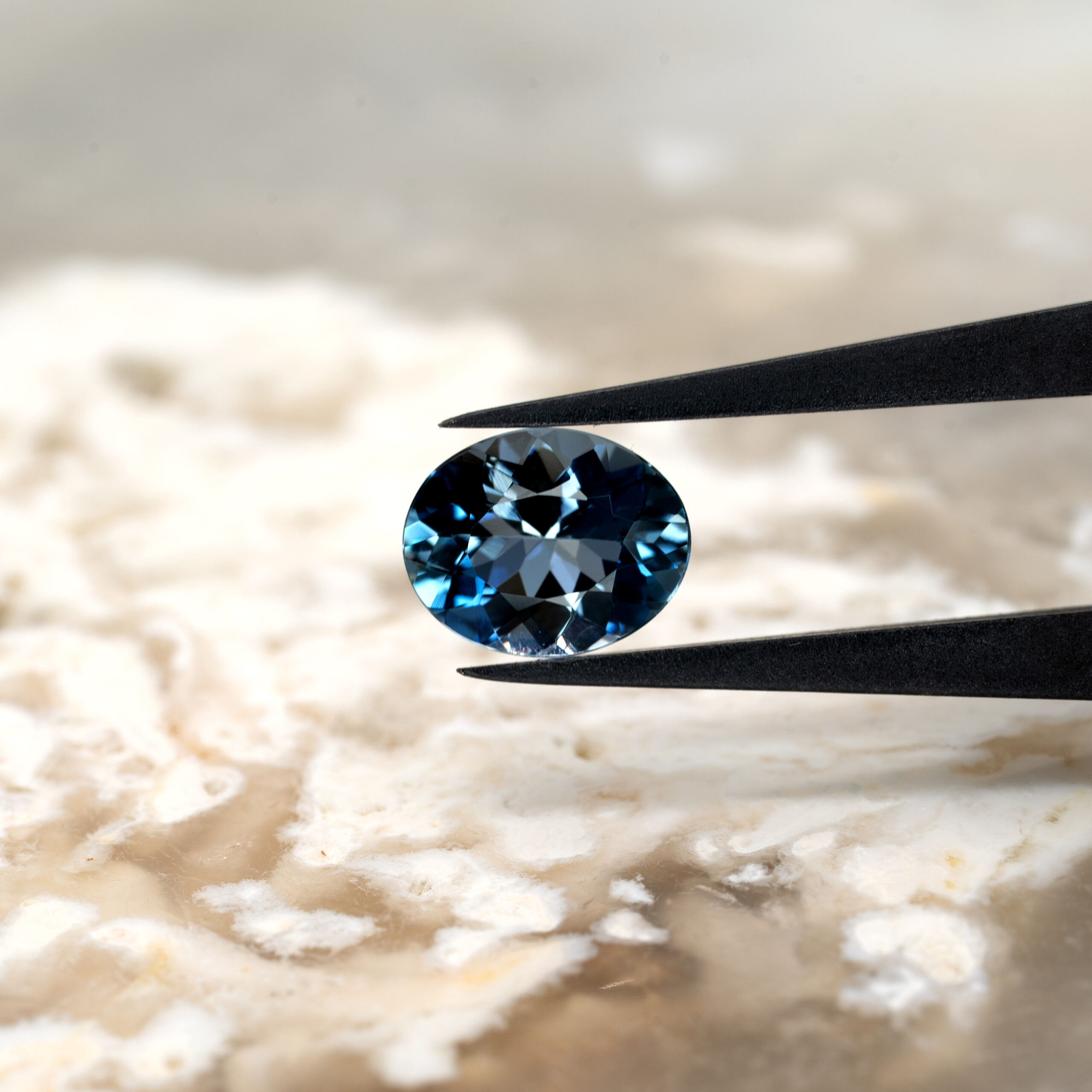 非加熱アクアマリン 1.602ct ブラジル・タトゥー鉱山産 JGGL - 画像 (7)