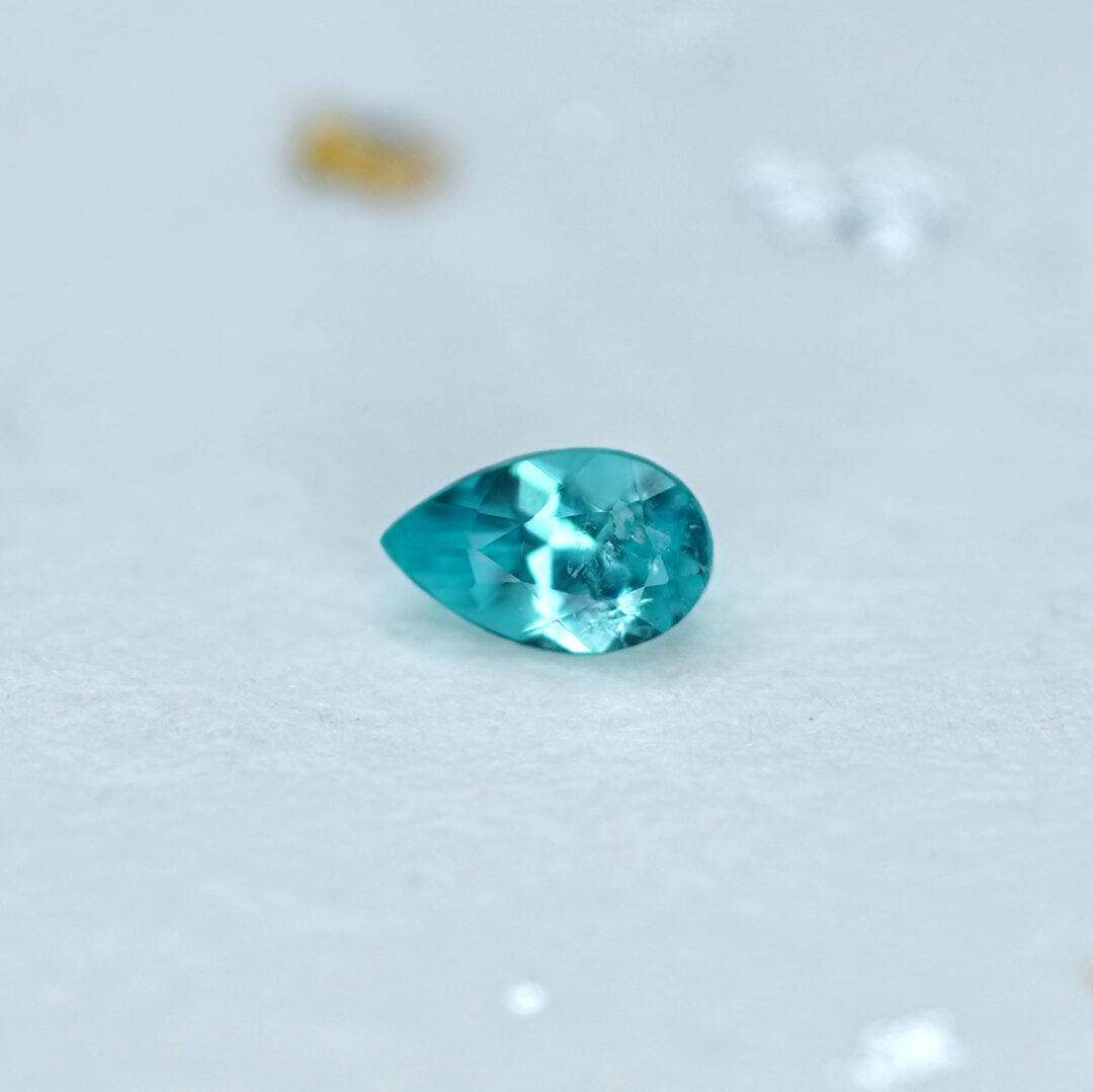 パライバトルマリン 0.08ct ブラジル産 - 画像 (2)