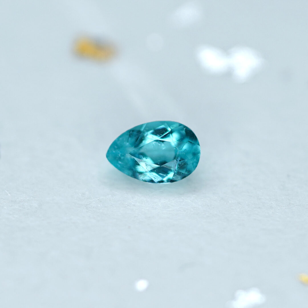 パライバトルマリン 0.11ct ブラジル産 - 画像 (2)