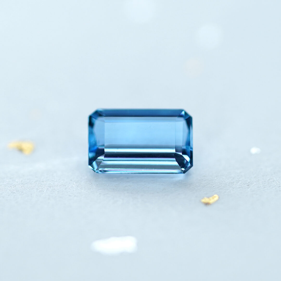アクアマリン 0.475ct ブラジル・タトゥー鉱山産 CGL - 画像 (2)