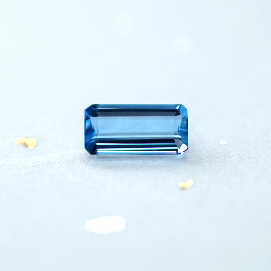 アクアマリン 0.496ct ブラジル・タトゥー鉱山産 CGL - 画像 (2)