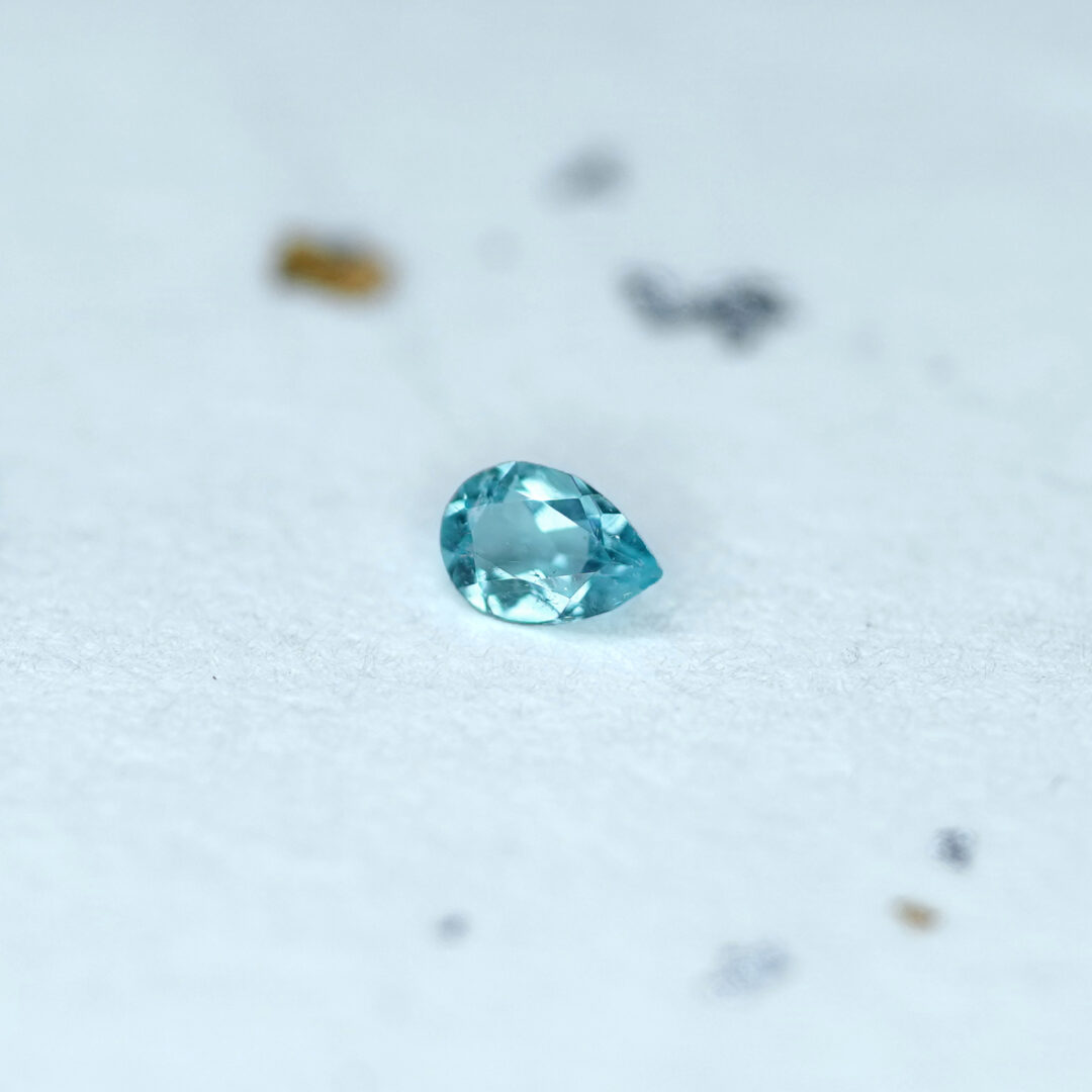 パライバトルマリン 0.06ct ブラジル産 - 画像 (3)