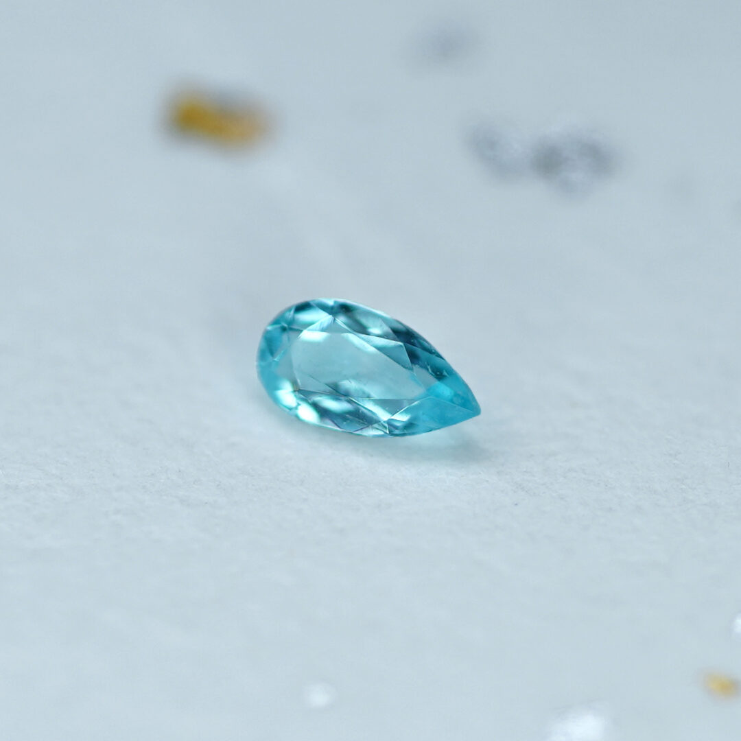 パライバトルマリン 0.07ct ブラジル産 - 画像 (3)