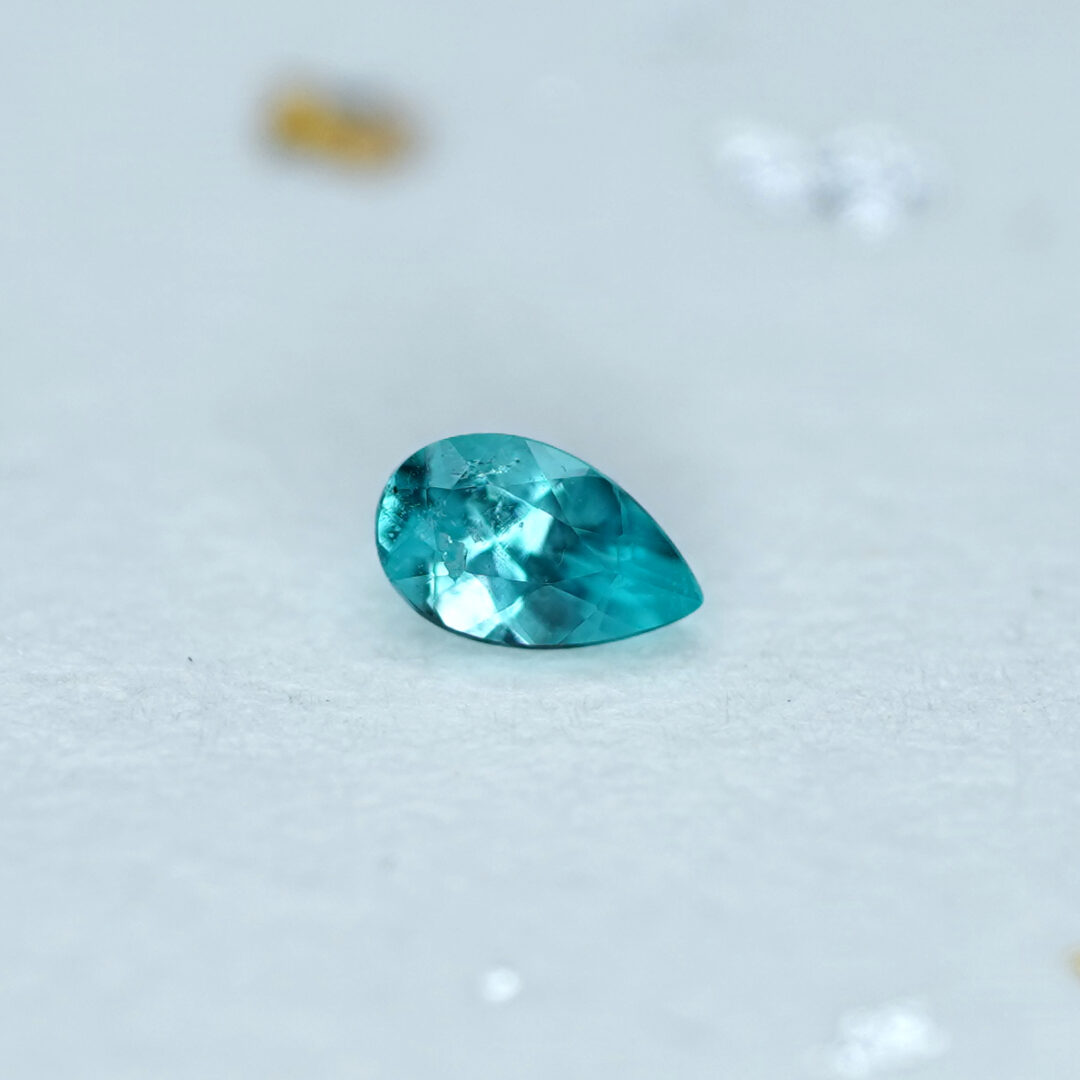 パライバトルマリン 0.08ct ブラジル産 - 画像 (3)
