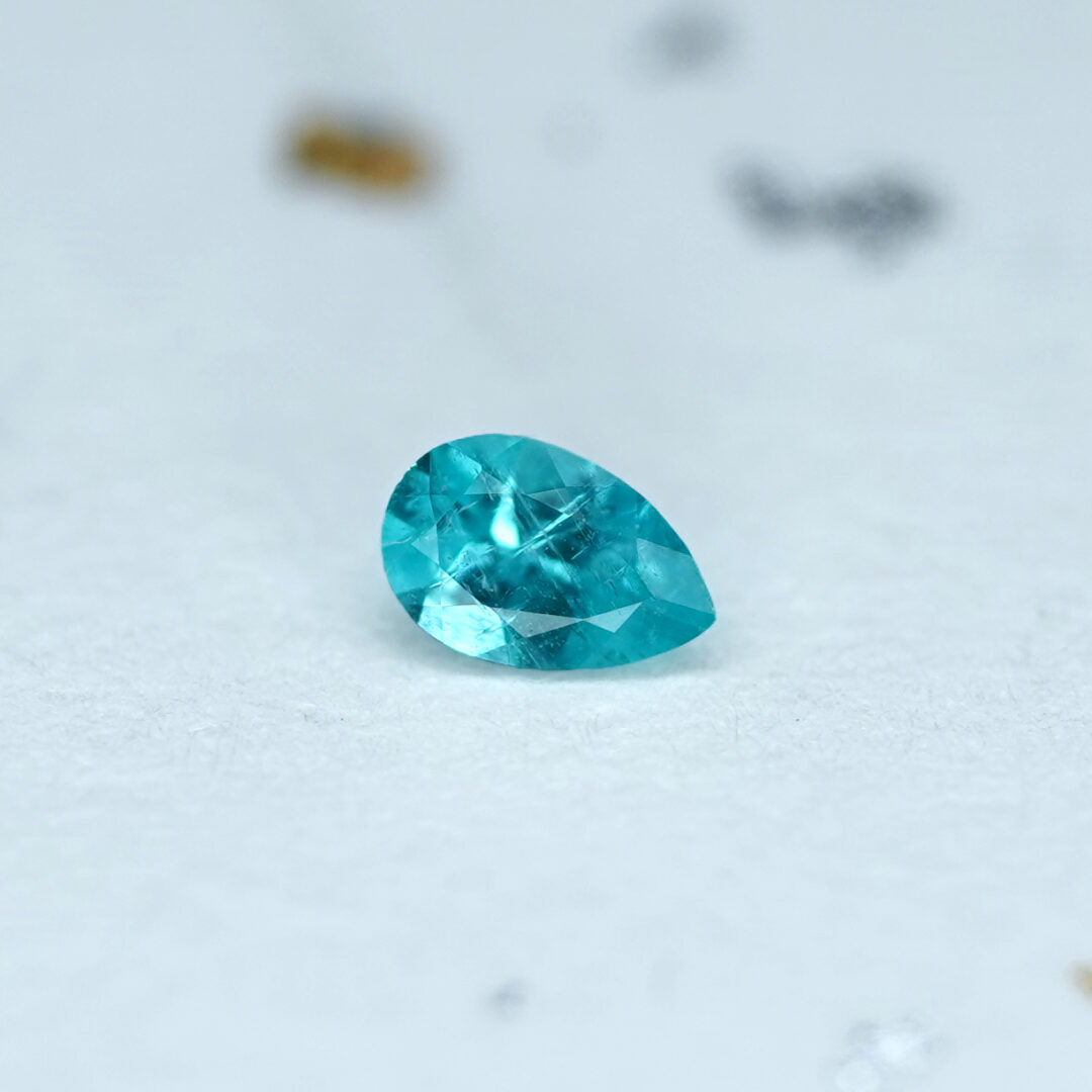 パライバトルマリン 0.09ct ブラジル産 - 画像 (3)