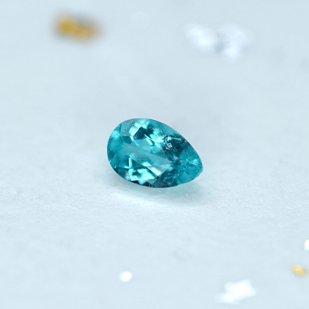 パライバトルマリン 0.11ct ブラジル産 - 画像 (3)