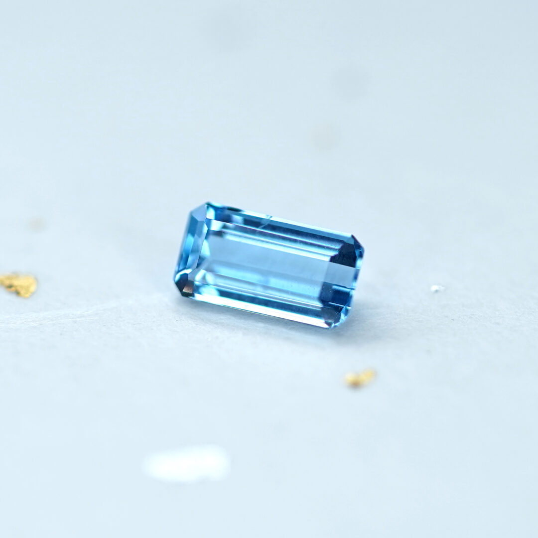 アクアマリン 0.353ct ブラジル・タトゥー鉱山産 CGL - 画像 (3)