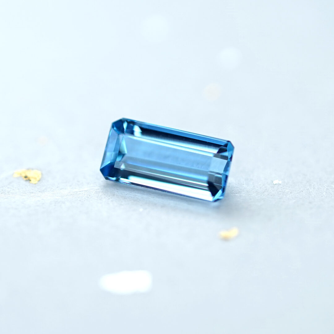 アクアマリン 0.496ct ブラジル・タトゥー鉱山産 CGL - 画像 (3)