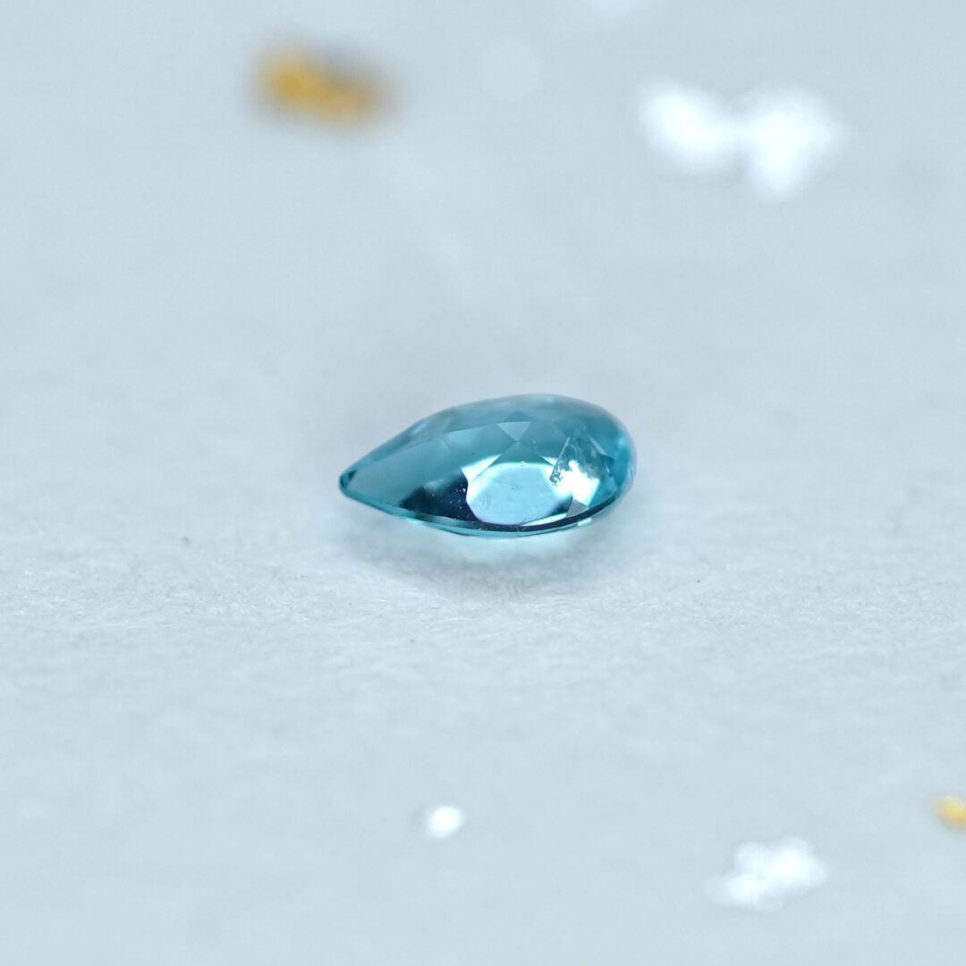 パライバトルマリン 0.09ct ブラジル産 - 画像 (4)