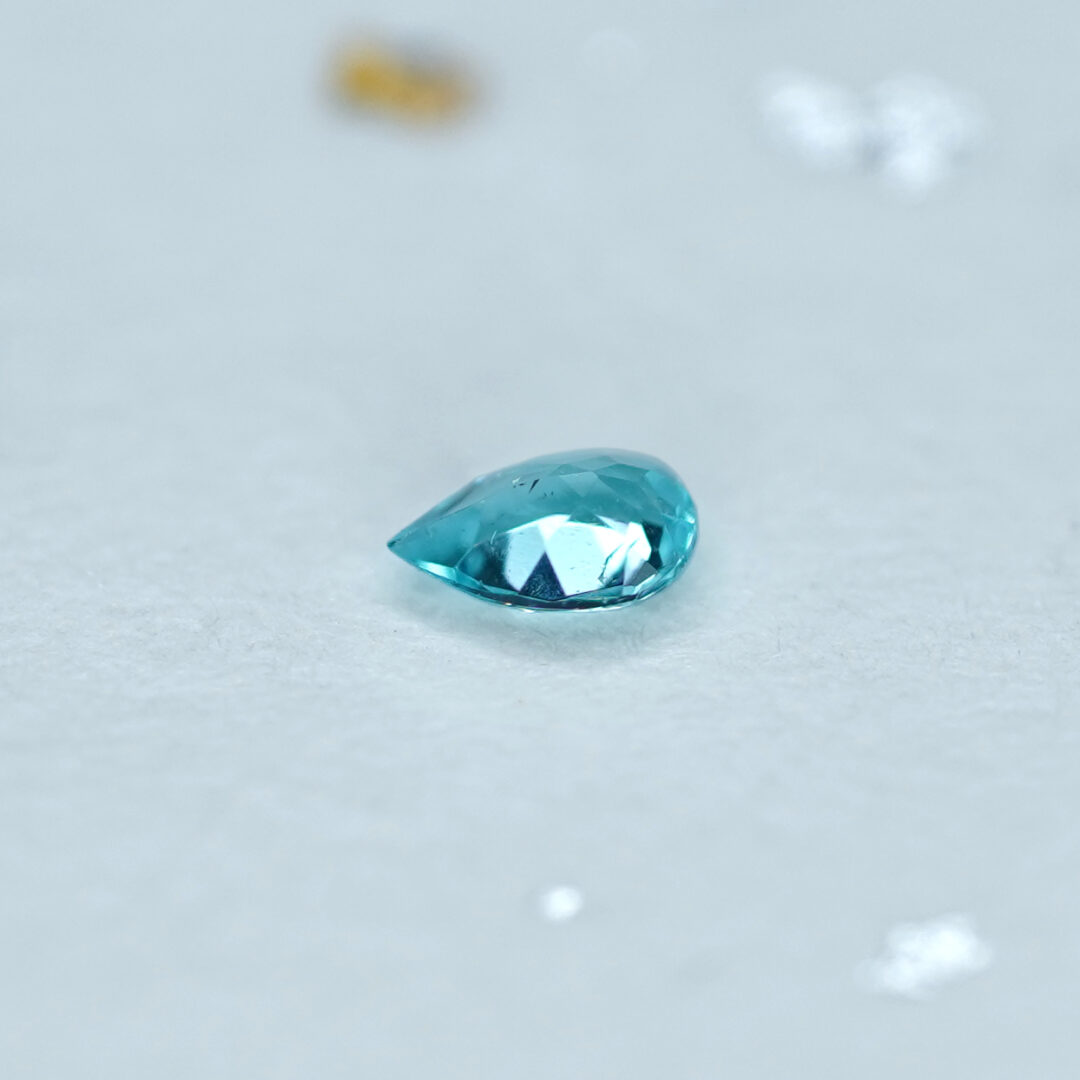 パライバトルマリン 0.08ct ブラジル産 - 画像 (4)